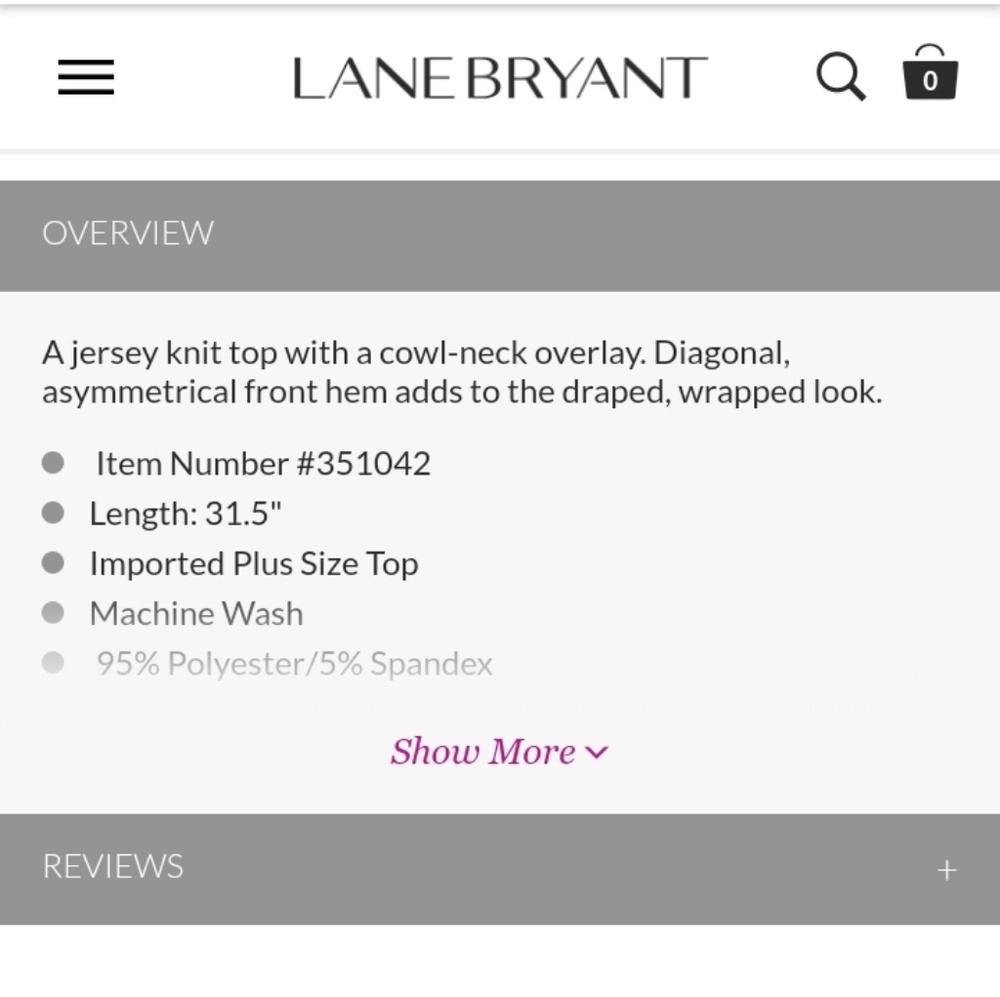 🆕️Lane Bryant Top - Picture 4 of 6